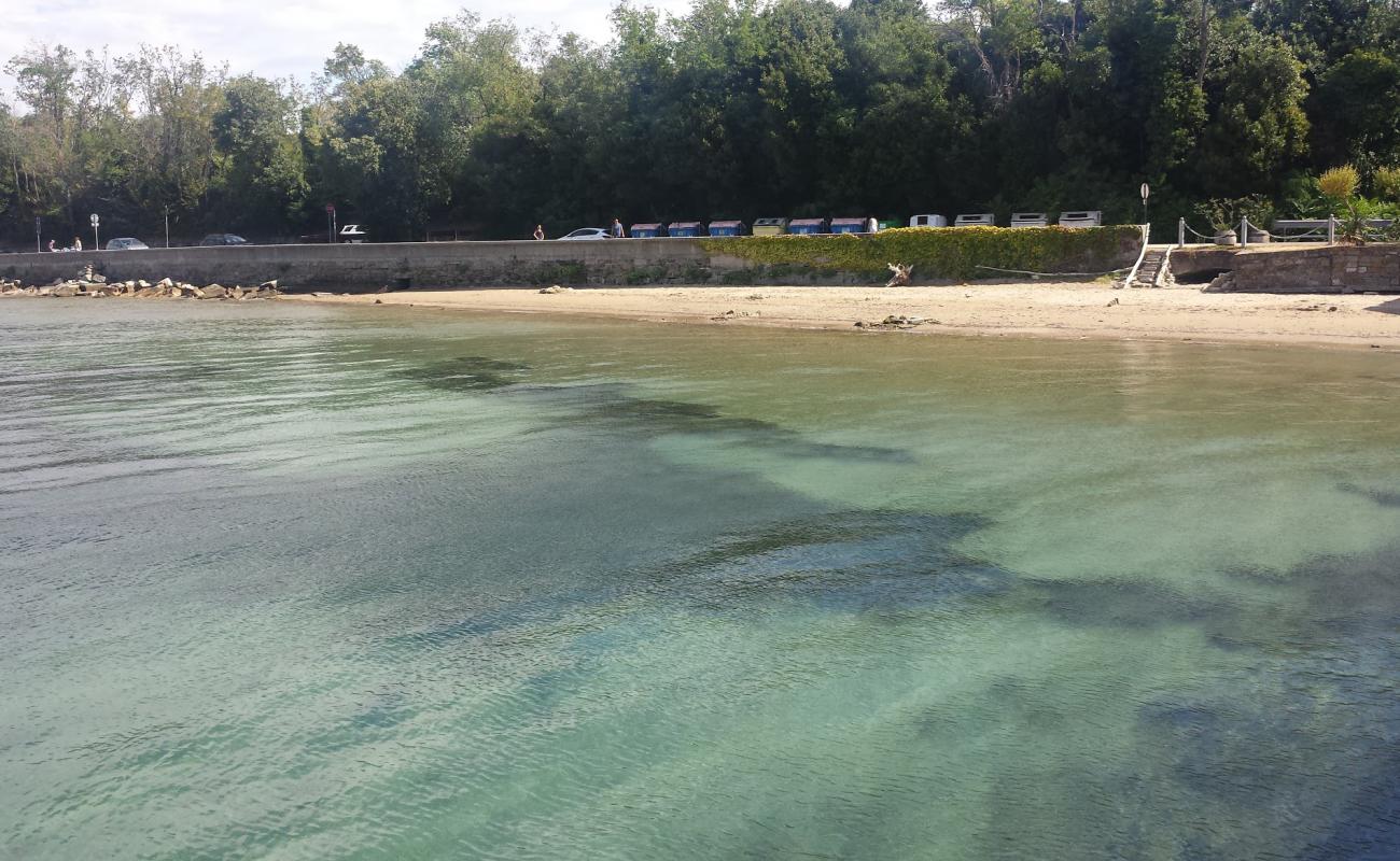 Punta Sottile'in fotoğrafı bej kum ve çakıl yüzey ile