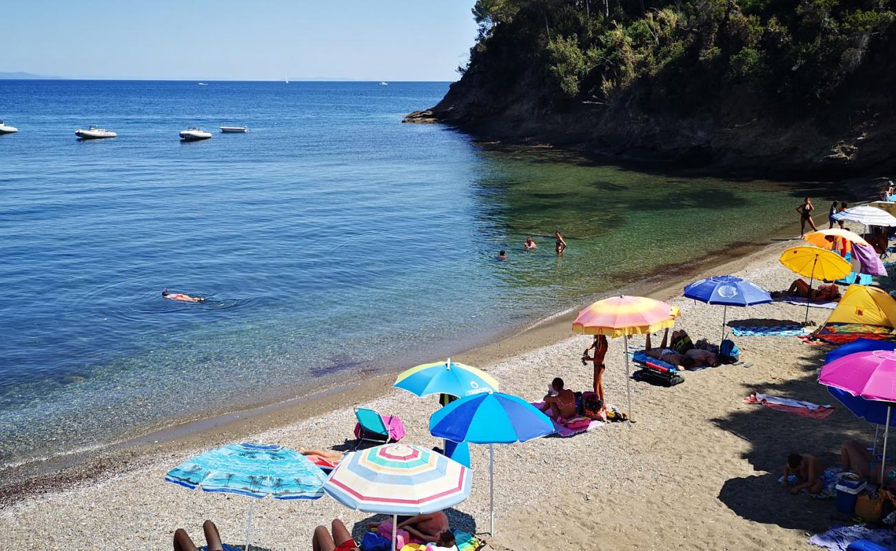 Capo Perla beach'in fotoğrafı hafif çakıl yüzey ile