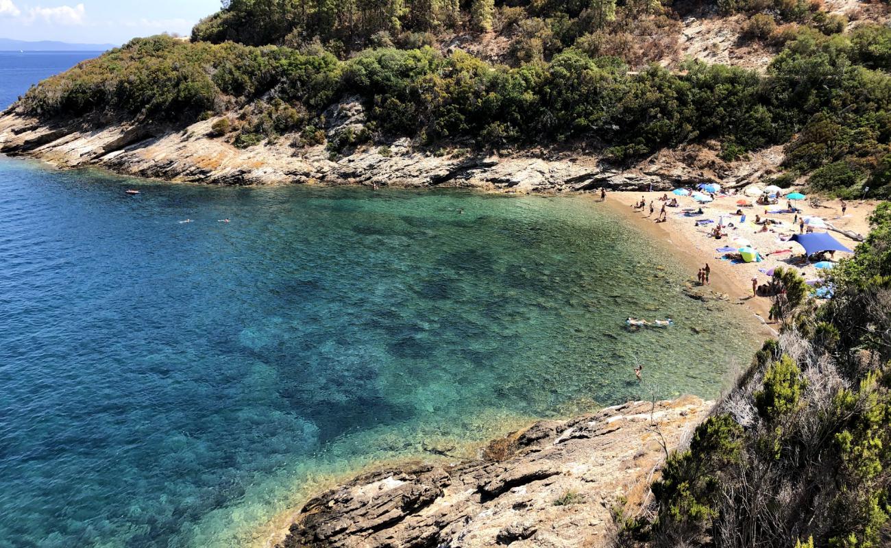 Buzzancone or Cera'in fotoğrafı gri kum ve çakıllar yüzey ile