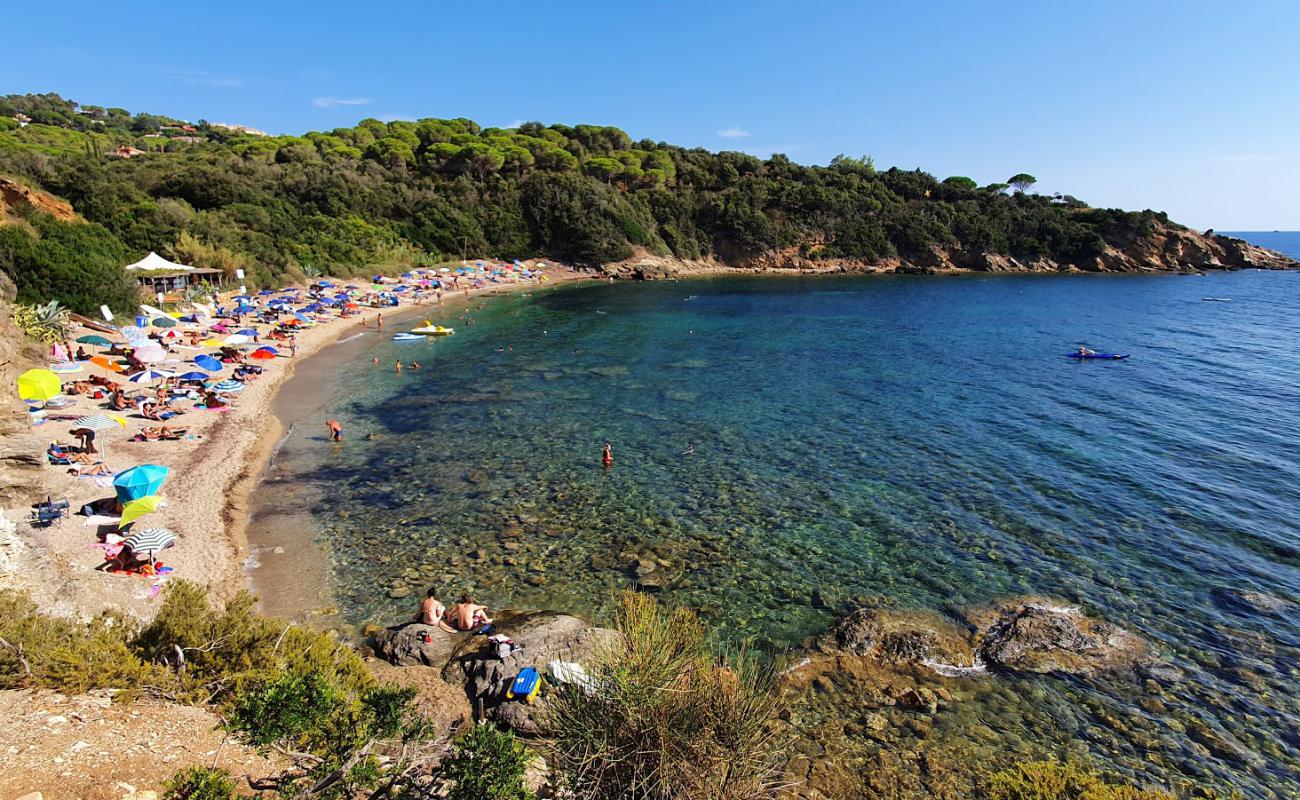 Spiaggia Di Barabarca'in fotoğrafı çakıl ile kum yüzey ile