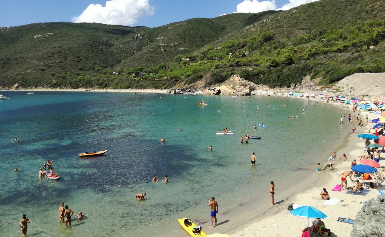 Spiaggia Di Laconella'in fotoğrafı parlak kum yüzey ile