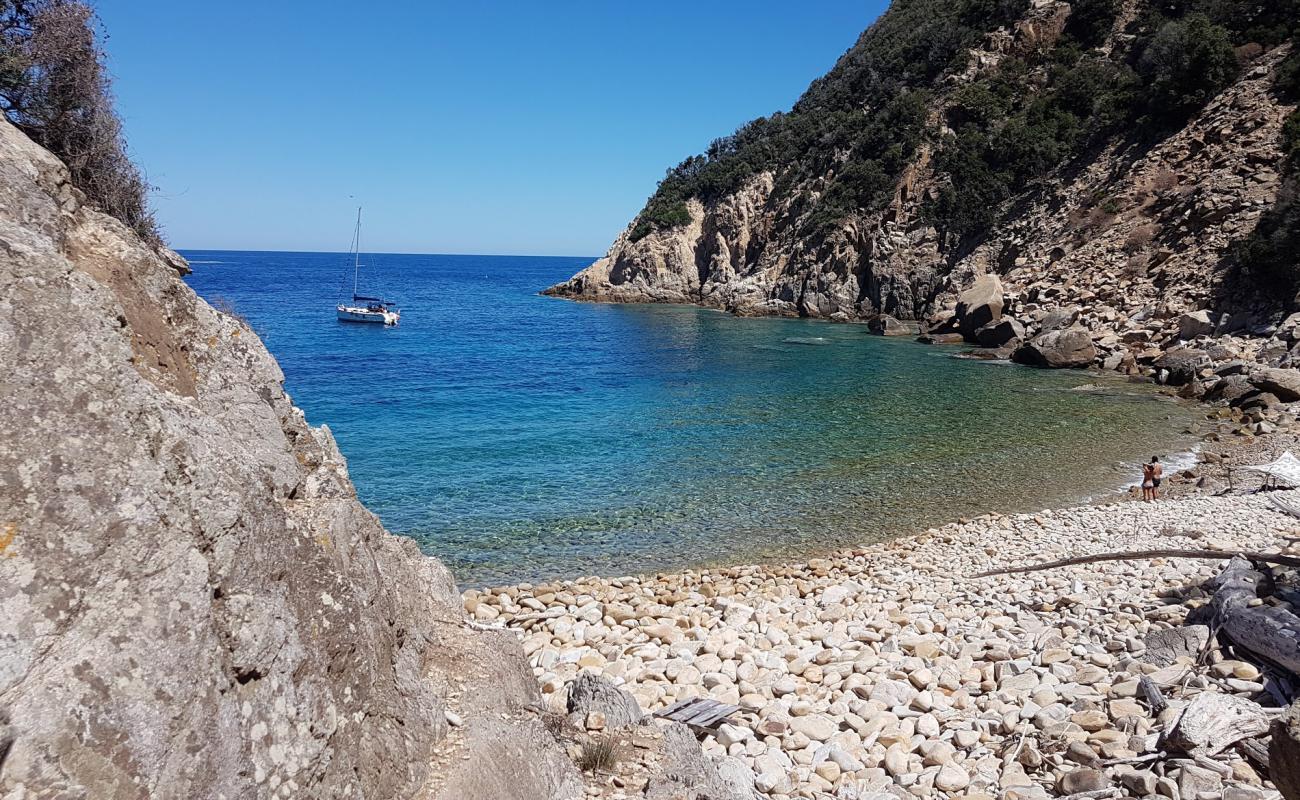 Spiaggia di Ripa Barata'in fotoğrafı kayalık arazi yüzey ile