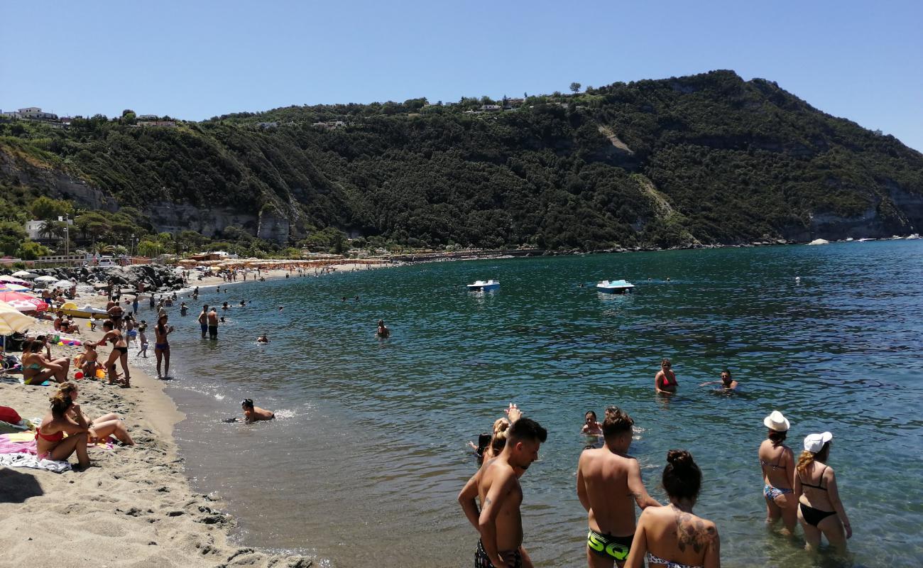 Spiaggia Di Citara'in fotoğrafı açık bej kum yüzey ile