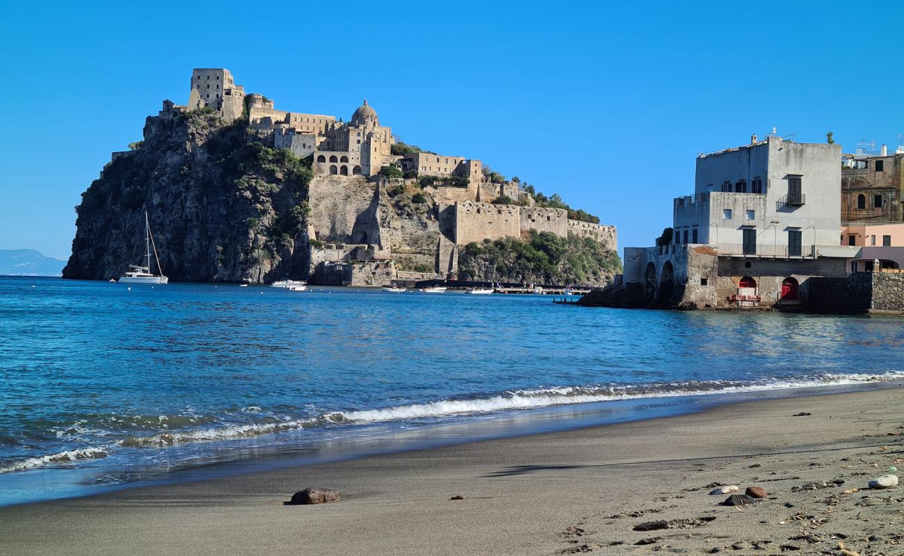 Miramare e Castello'in fotoğrafı açık bej kum yüzey ile