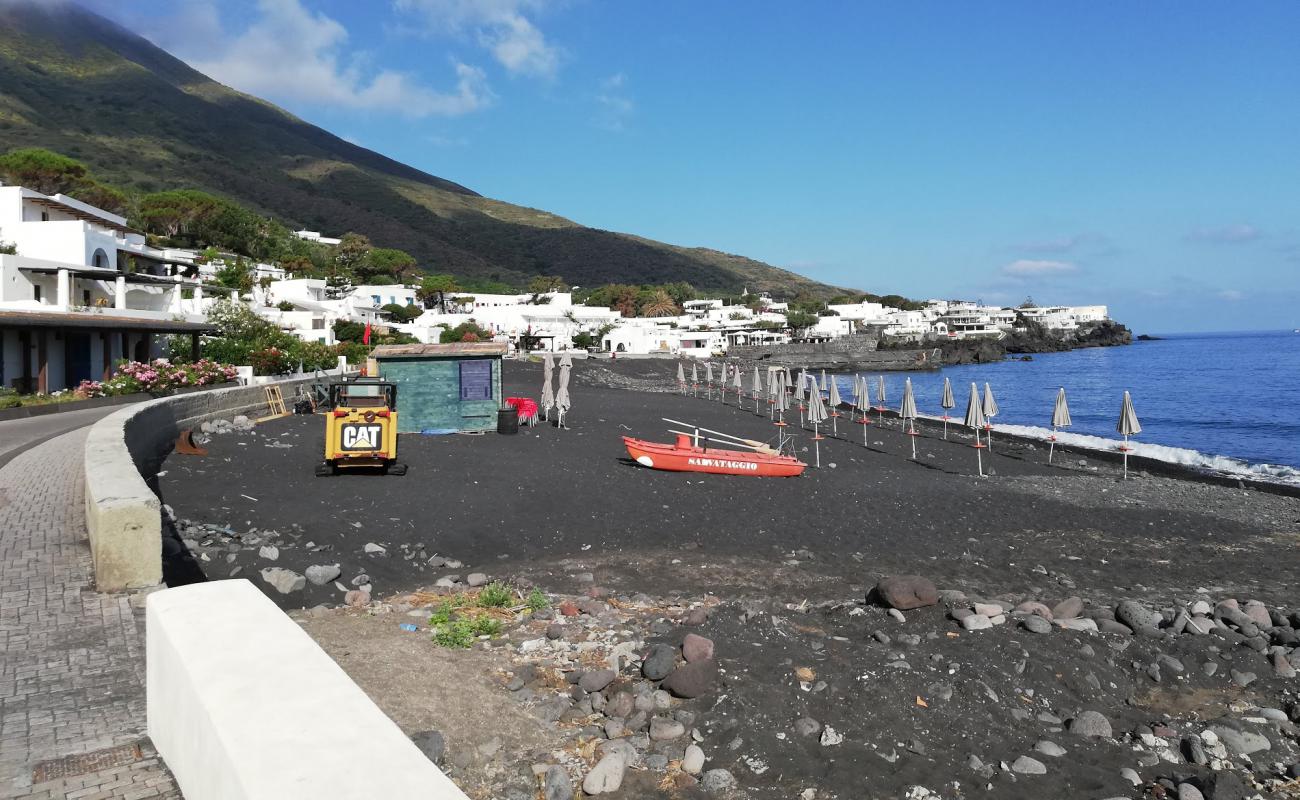 Spiaggia Ficogrande'in fotoğrafı taşlı kum yüzey ile