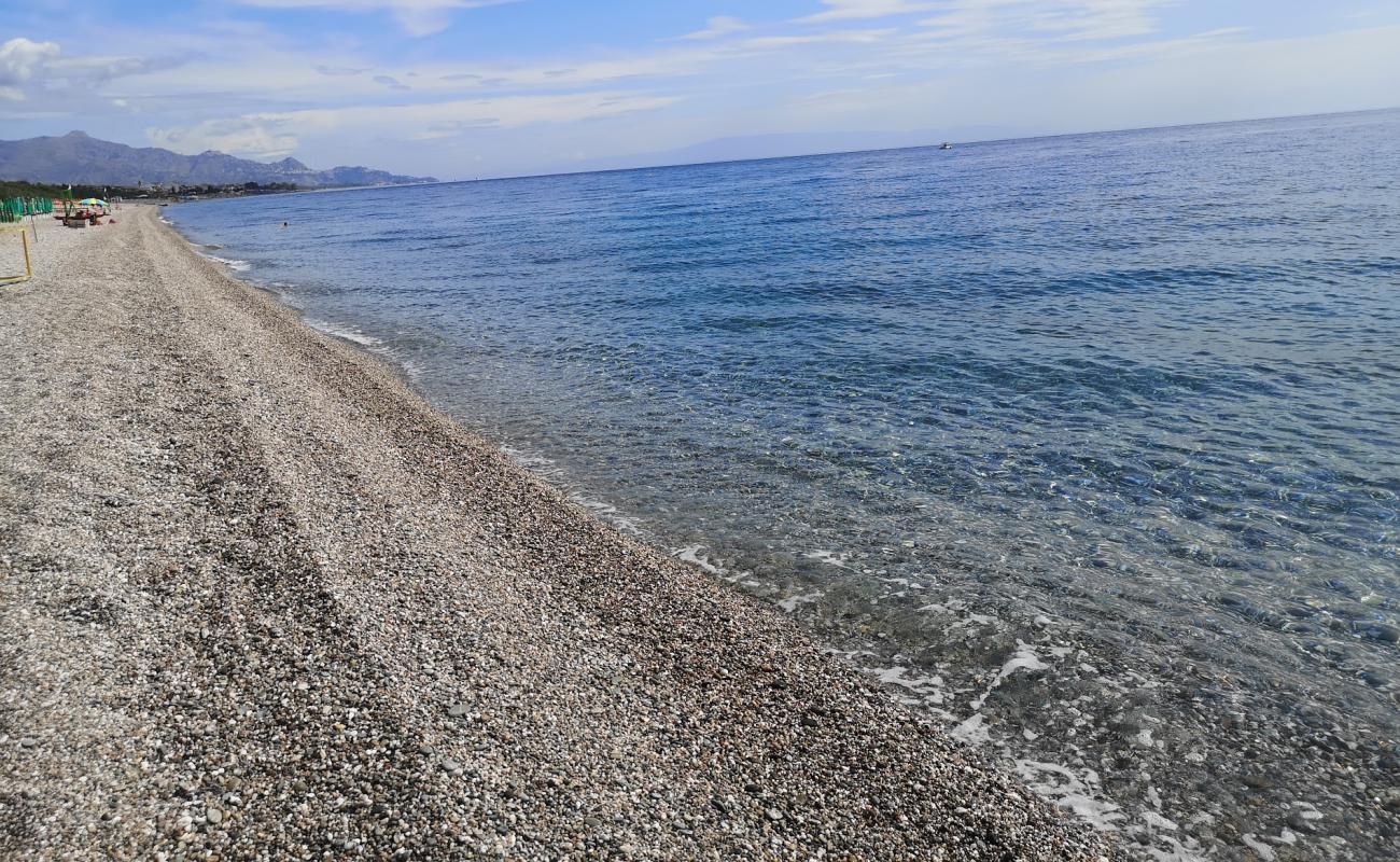 Spiaggia di Sant'Anna'in fotoğrafı küçük gri çakıllar yüzey ile