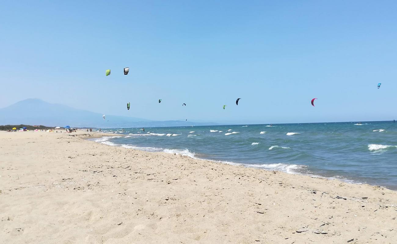 Vaccarizzo Delfino Beach'in fotoğrafı i̇nce bej kum yüzey ile