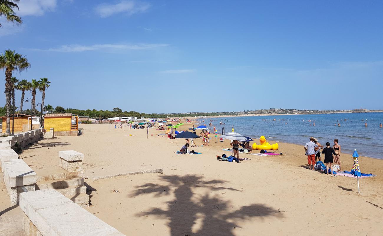 Spiaggia Di Sampieri'in fotoğrafı i̇nce bej kum yüzey ile