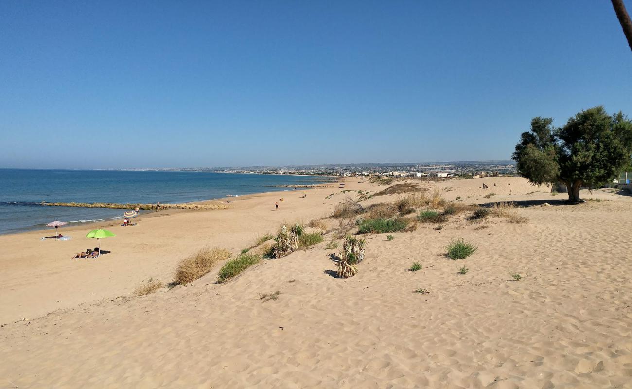 Spiaggia Lido Bruca'in fotoğrafı i̇nce bej kum yüzey ile