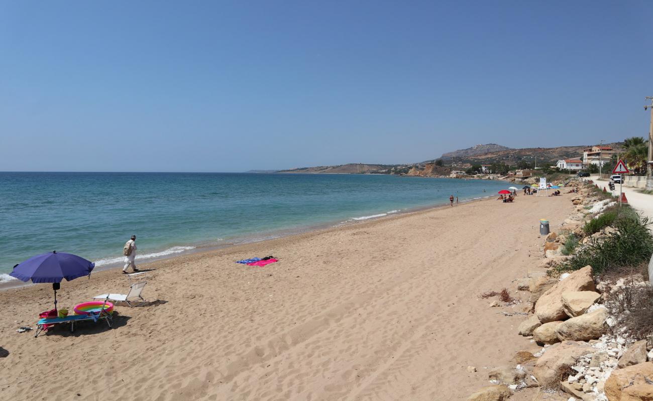 Spiaggia San Giorgio'in fotoğrafı i̇nce bej kum yüzey ile