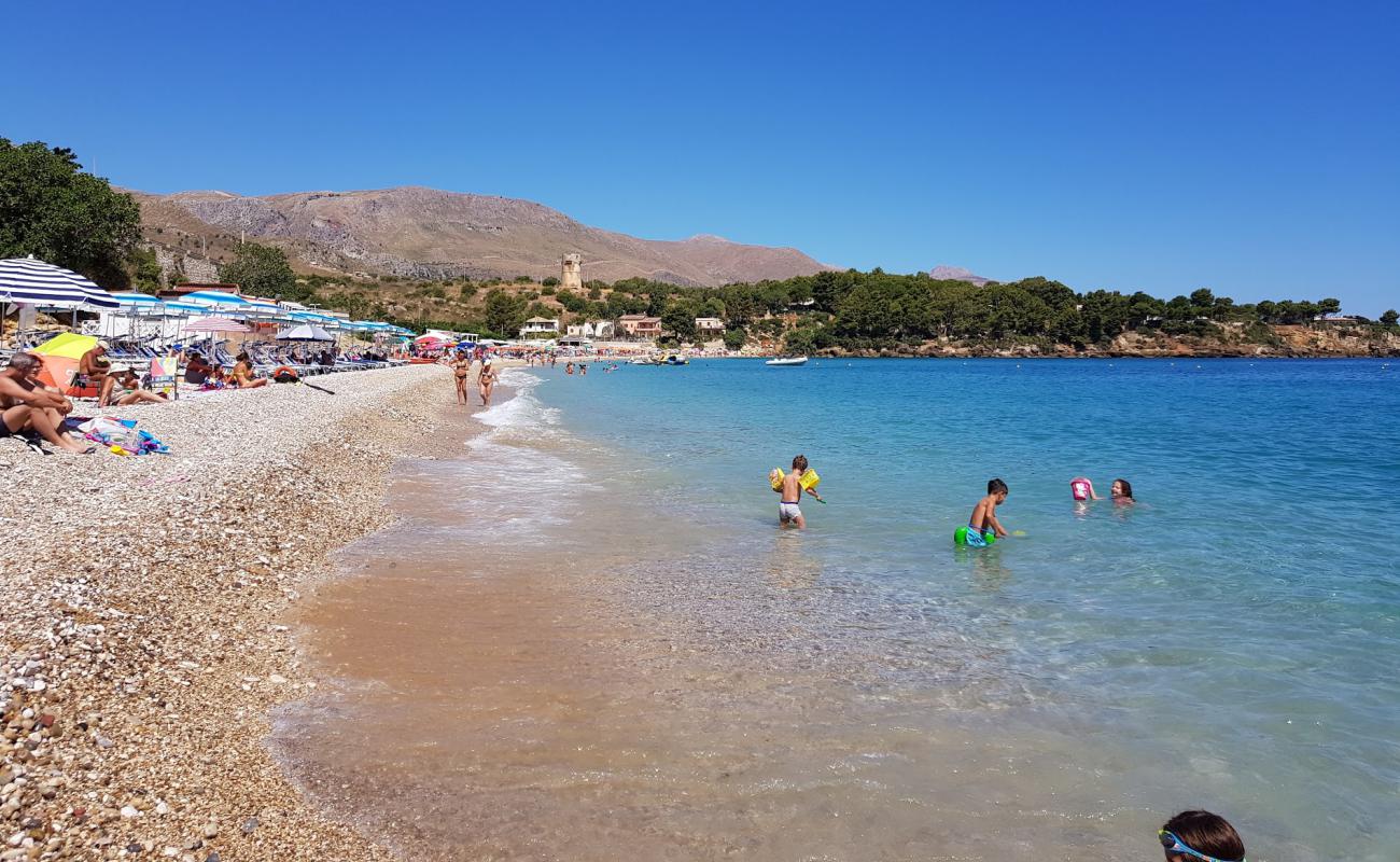 Guidaloca Plajı'in fotoğrafı hafif çakıl yüzey ile