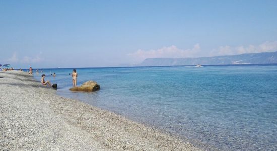 Capo Peloro beach