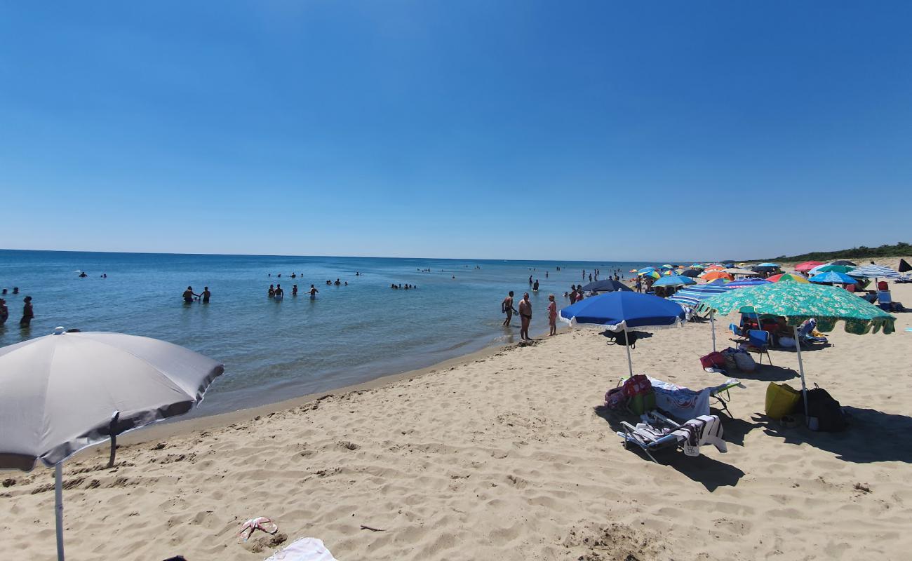 Spiaggia Termitosa'in fotoğrafı açık bej kum yüzey ile