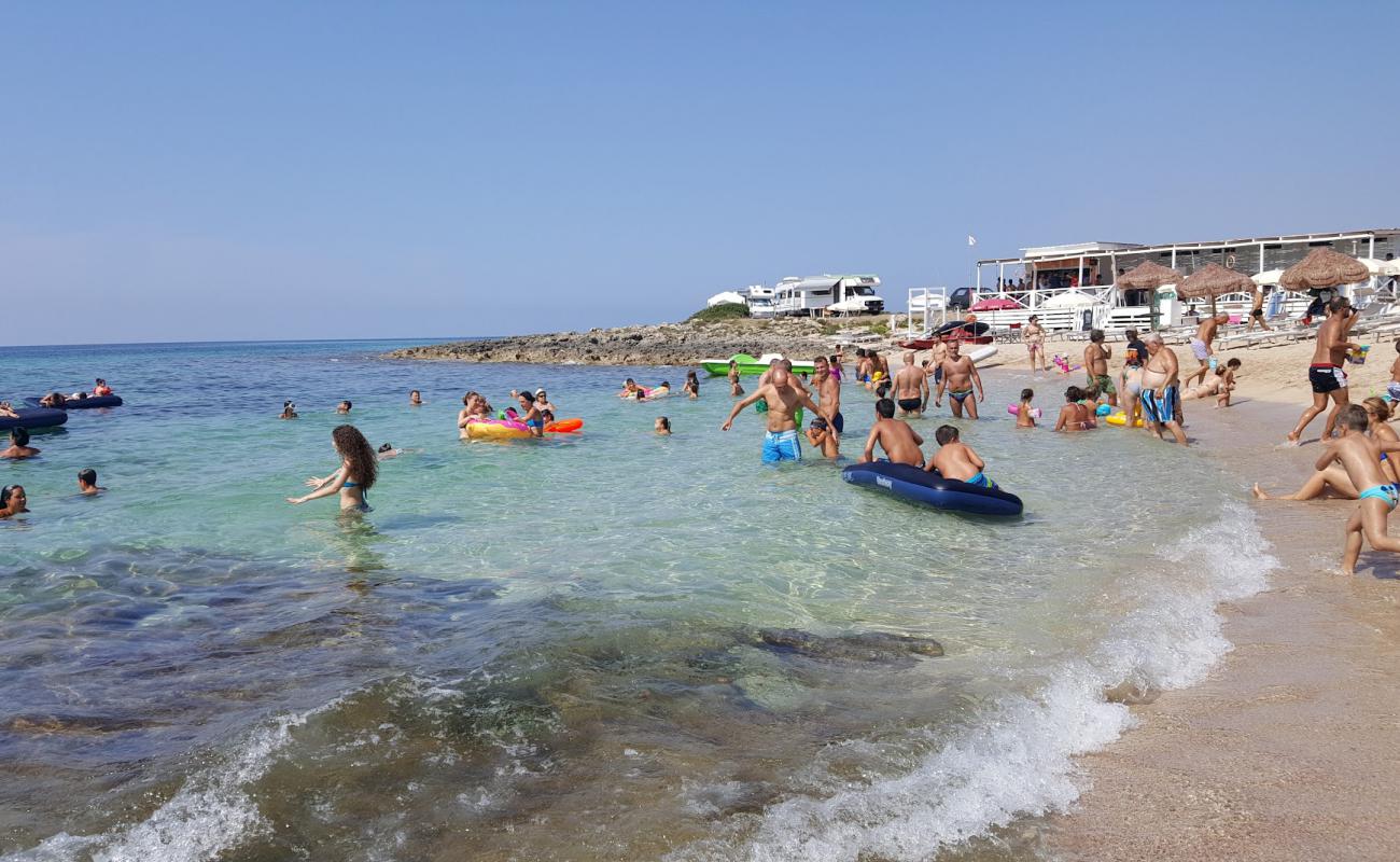 Padula Fede beach'in fotoğrafı parlak kum yüzey ile