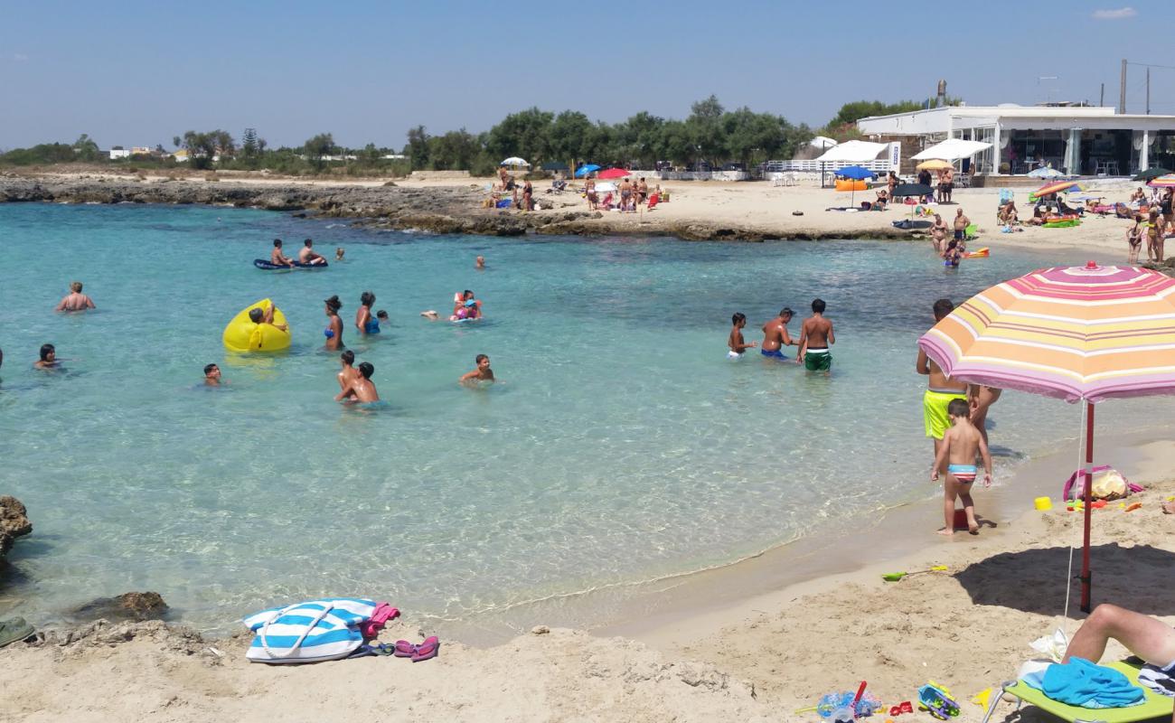 Spiaggia del Frascone II'in fotoğrafı açık bej kum yüzey ile