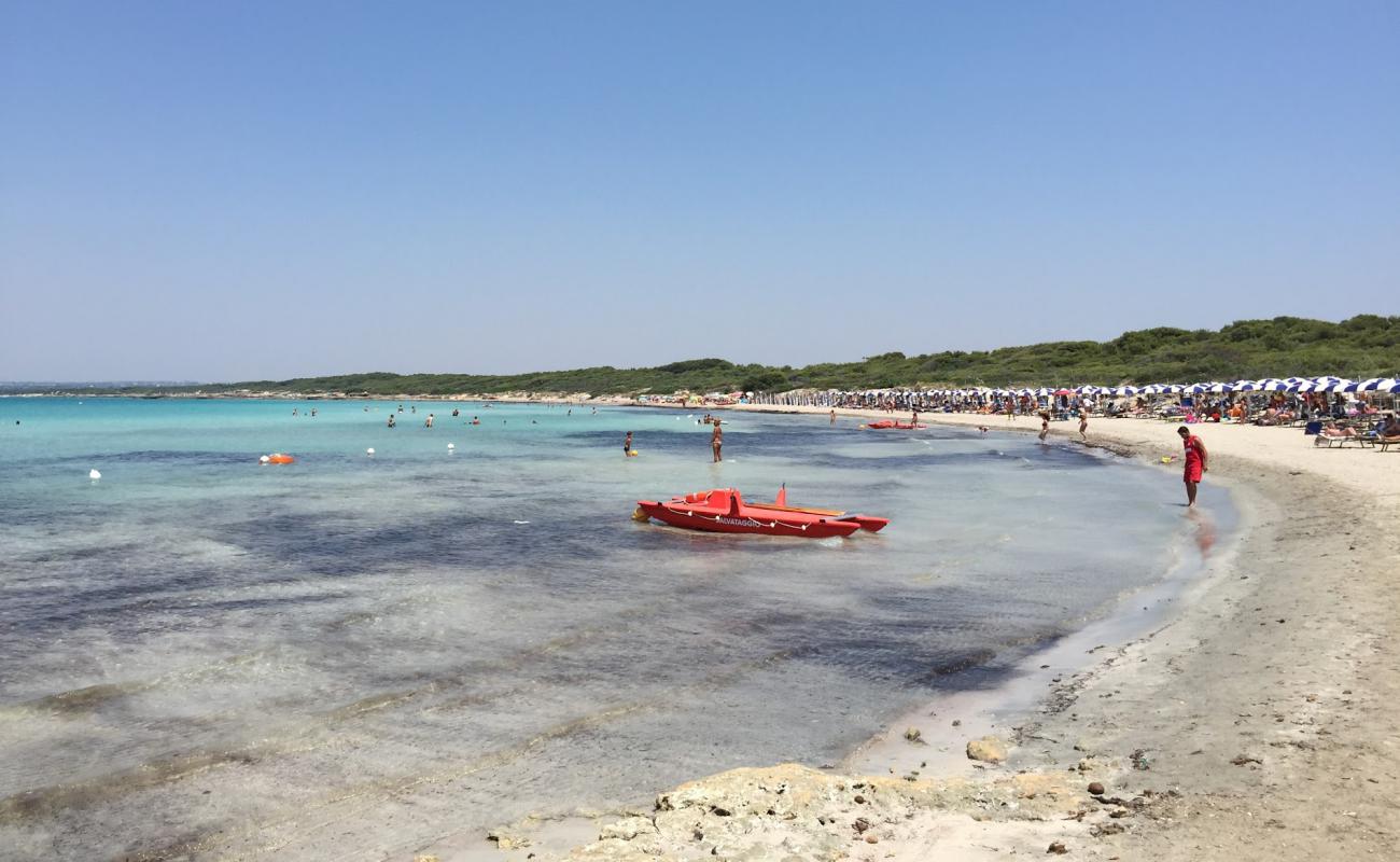 Punta Pizzo Plajı'in fotoğrafı parlak kum yüzey ile