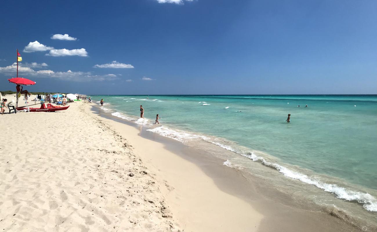 Fontanelle beach'in fotoğrafı parlak ince kum yüzey ile