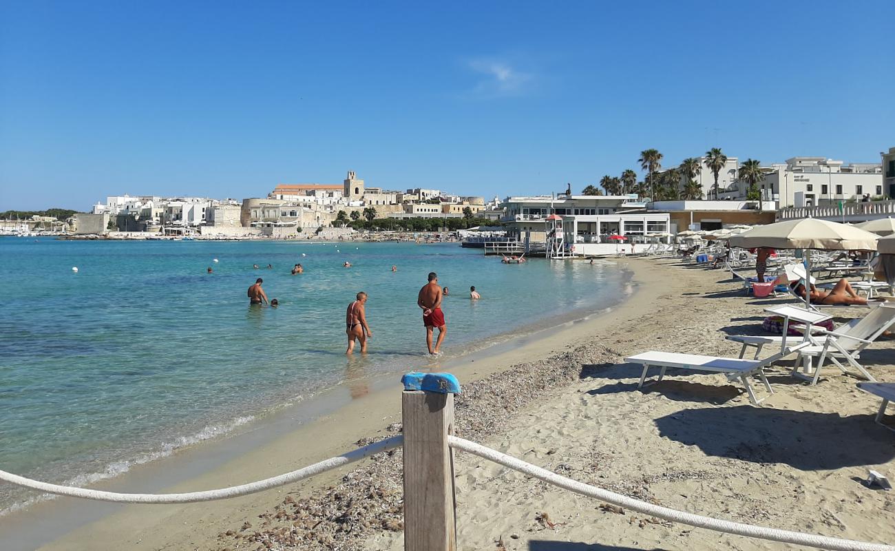 Spiaggia dei Gradoni'in fotoğrafı i̇nce bej kum yüzey ile
