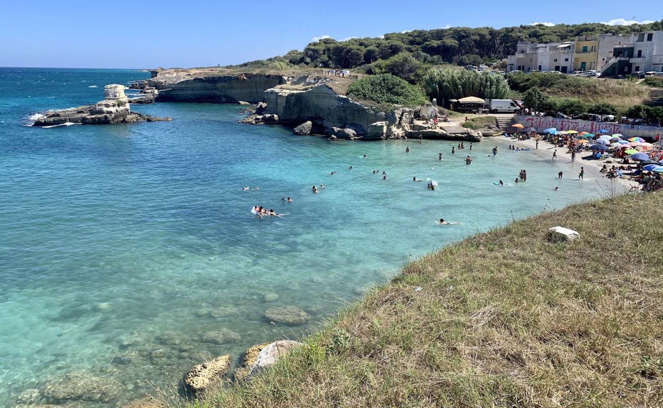 Torre Sant'Andrea'in fotoğrafı parlak kum yüzey ile