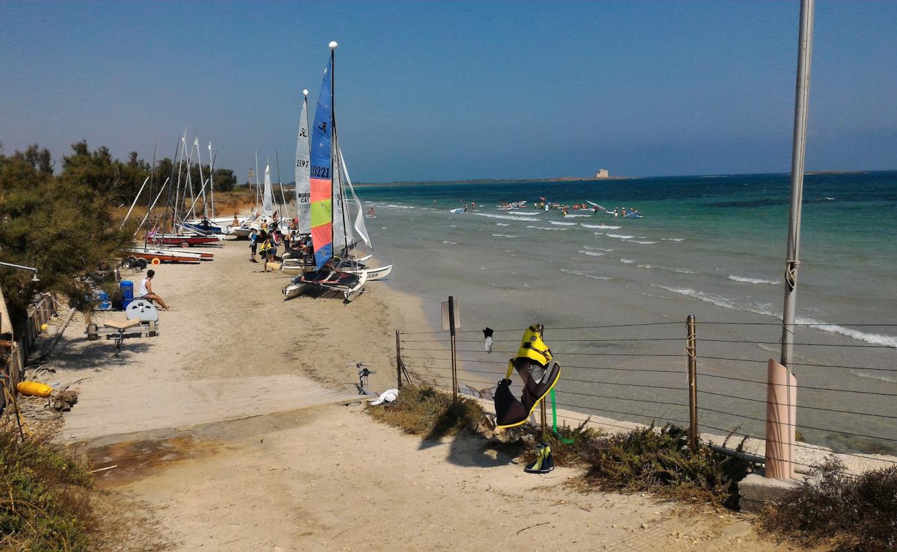 Posticeddu beach II'in fotoğrafı parlak kum yüzey ile