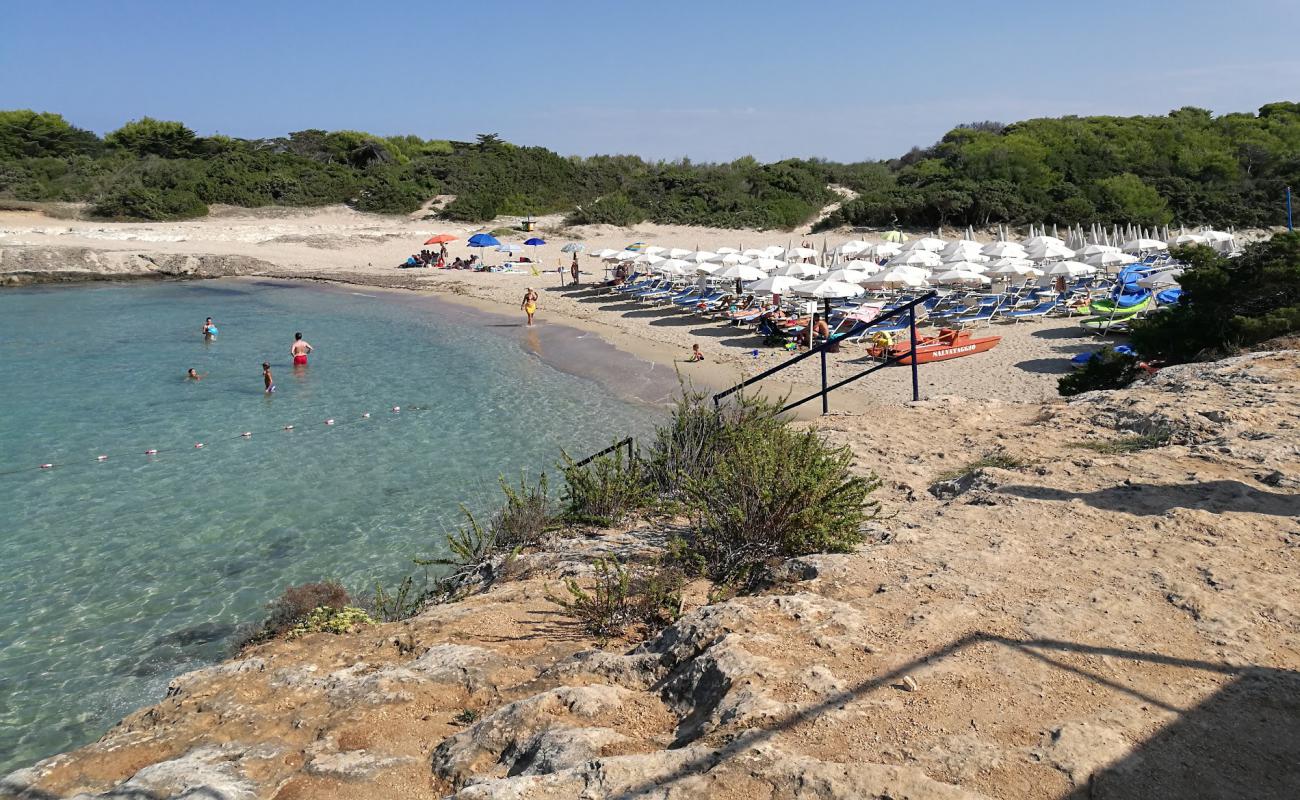 Spiaggia di Lamaforca'in fotoğrafı açık bej kum yüzey ile