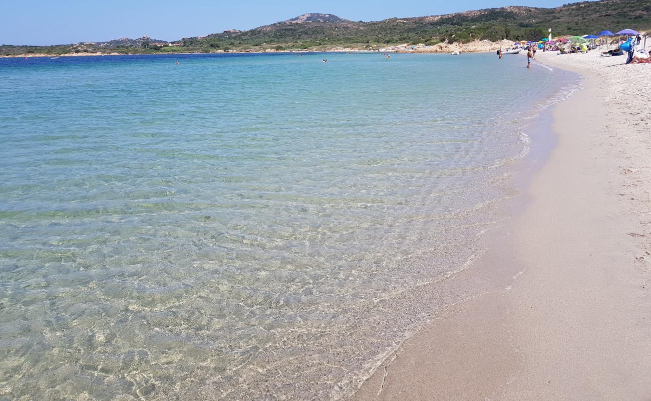 Marina Maria Plajı'in fotoğrafı i̇nce gri kum yüzey ile