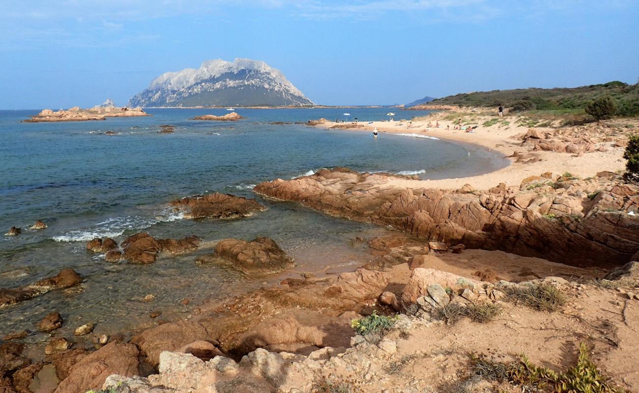 Punta Corallina beach'in fotoğrafı siyah kum ve çakıllar yüzey ile