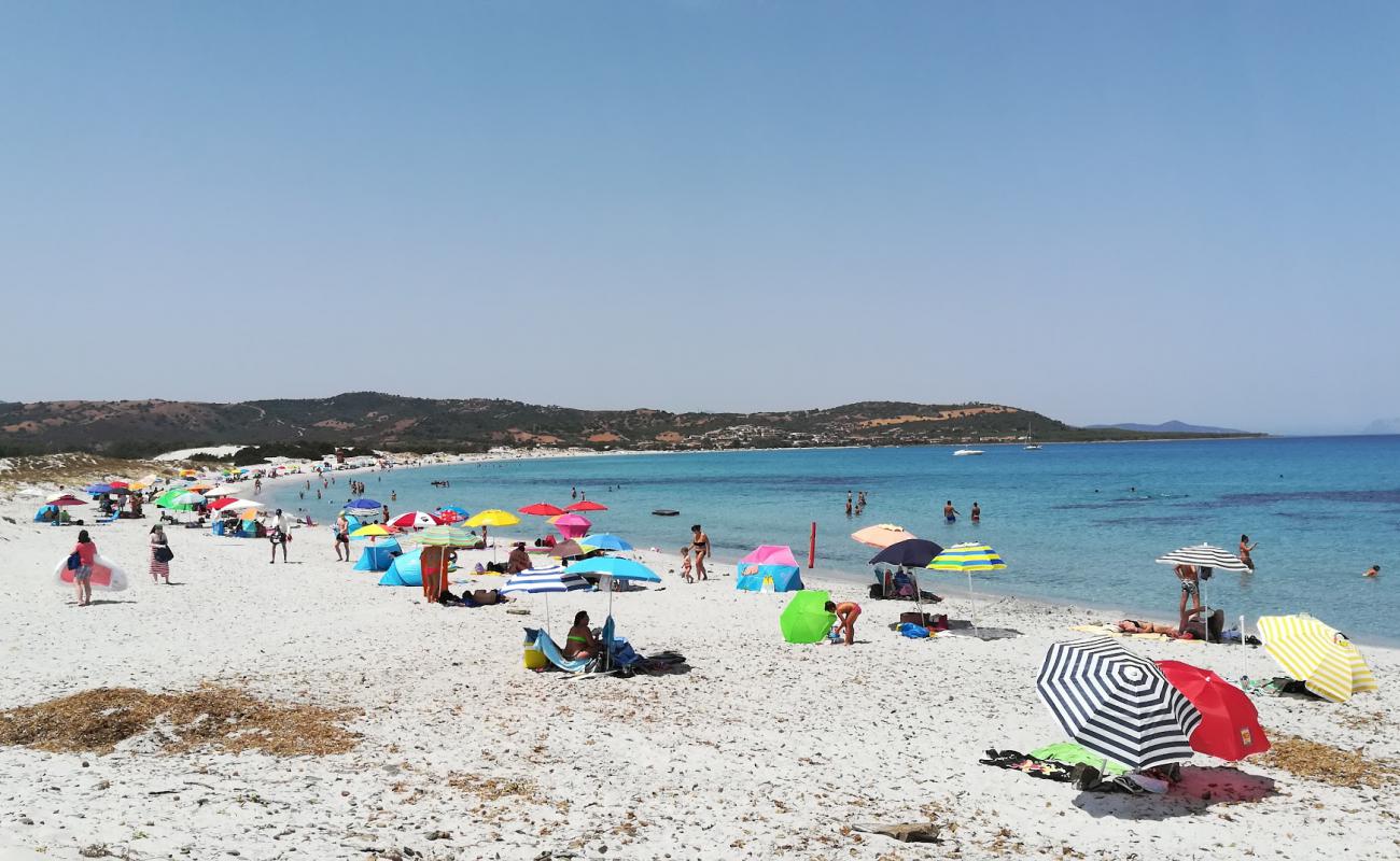 Spiaggia Di Capo Comino'in fotoğrafı parlak kum yüzey ile