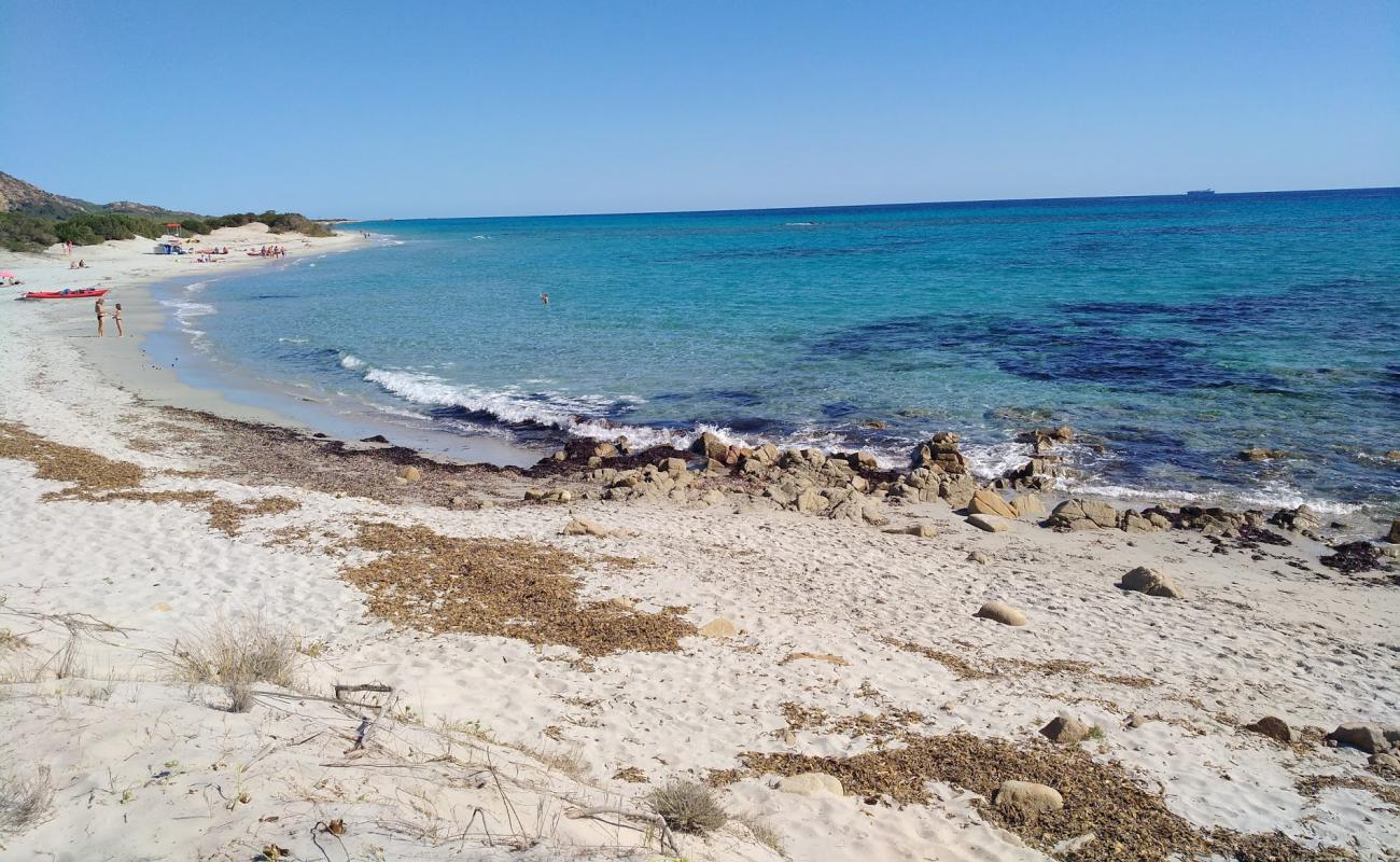 Biderrosa Plajı'in fotoğrafı parlak kum yüzey ile