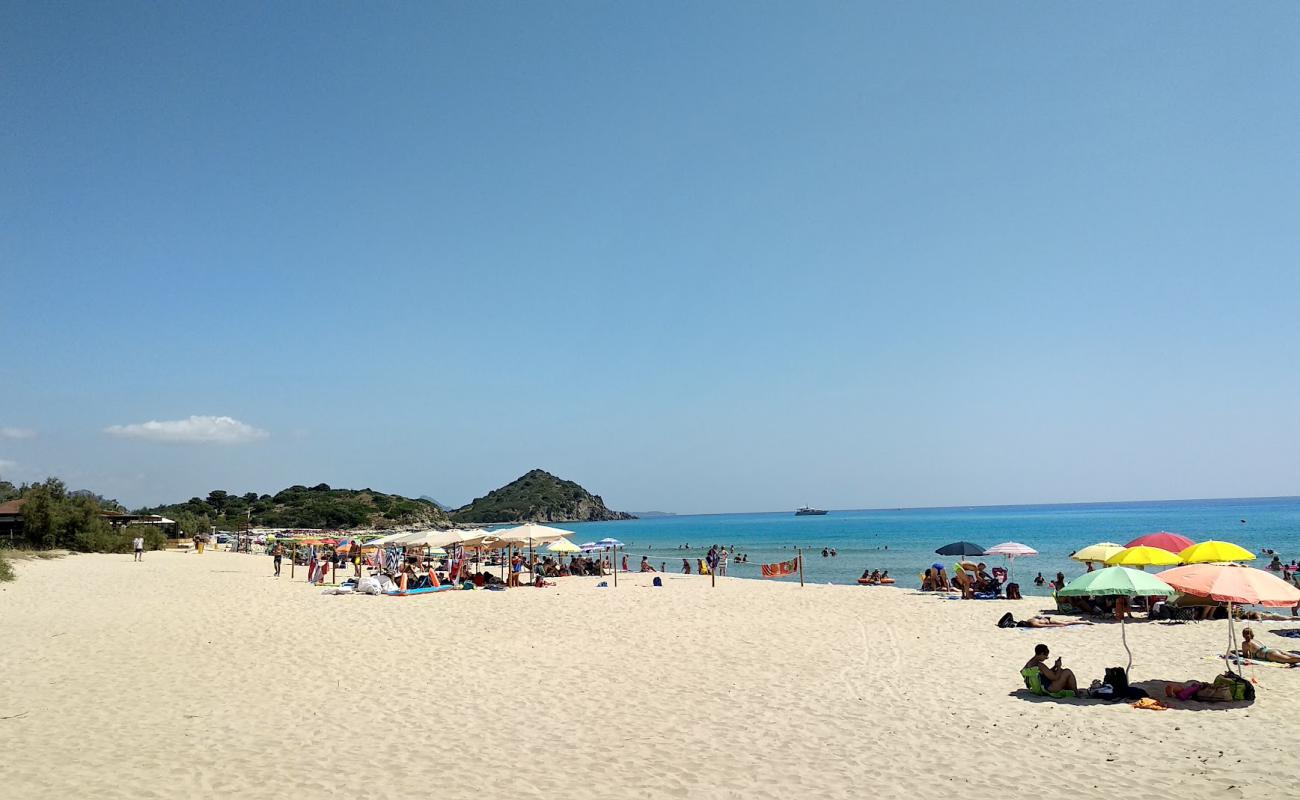 Spiaggia di Marina di San Pietro'in fotoğrafı açık bej kum yüzey ile