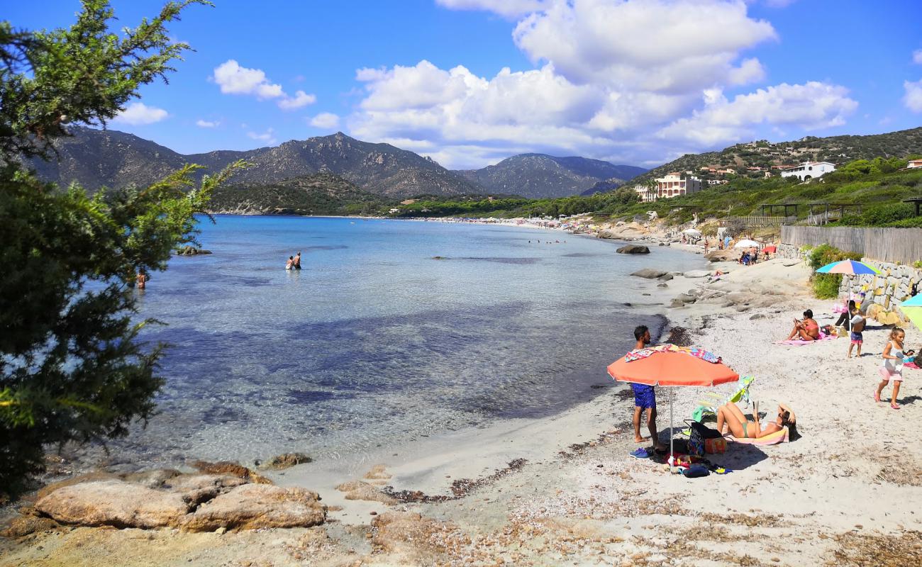 Campulongu Plajı'in fotoğrafı çakıl ile kum yüzey ile