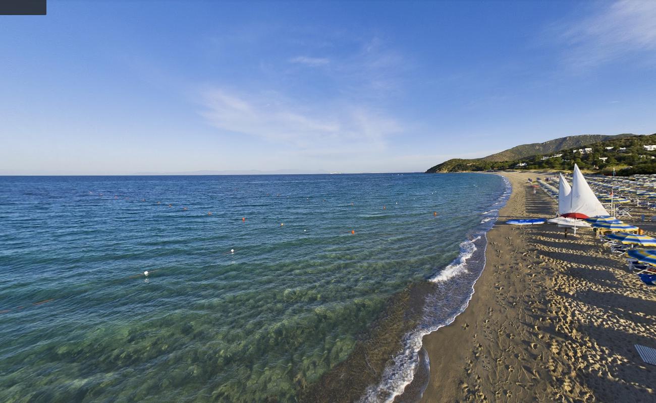 Spiaggia di Marongiu'in fotoğrafı ve yerleşim