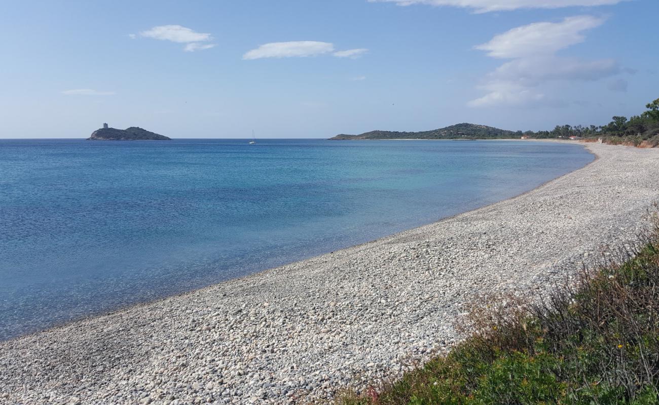 Spiaggia di Furcadizzu'in fotoğrafı hafif çakıl yüzey ile