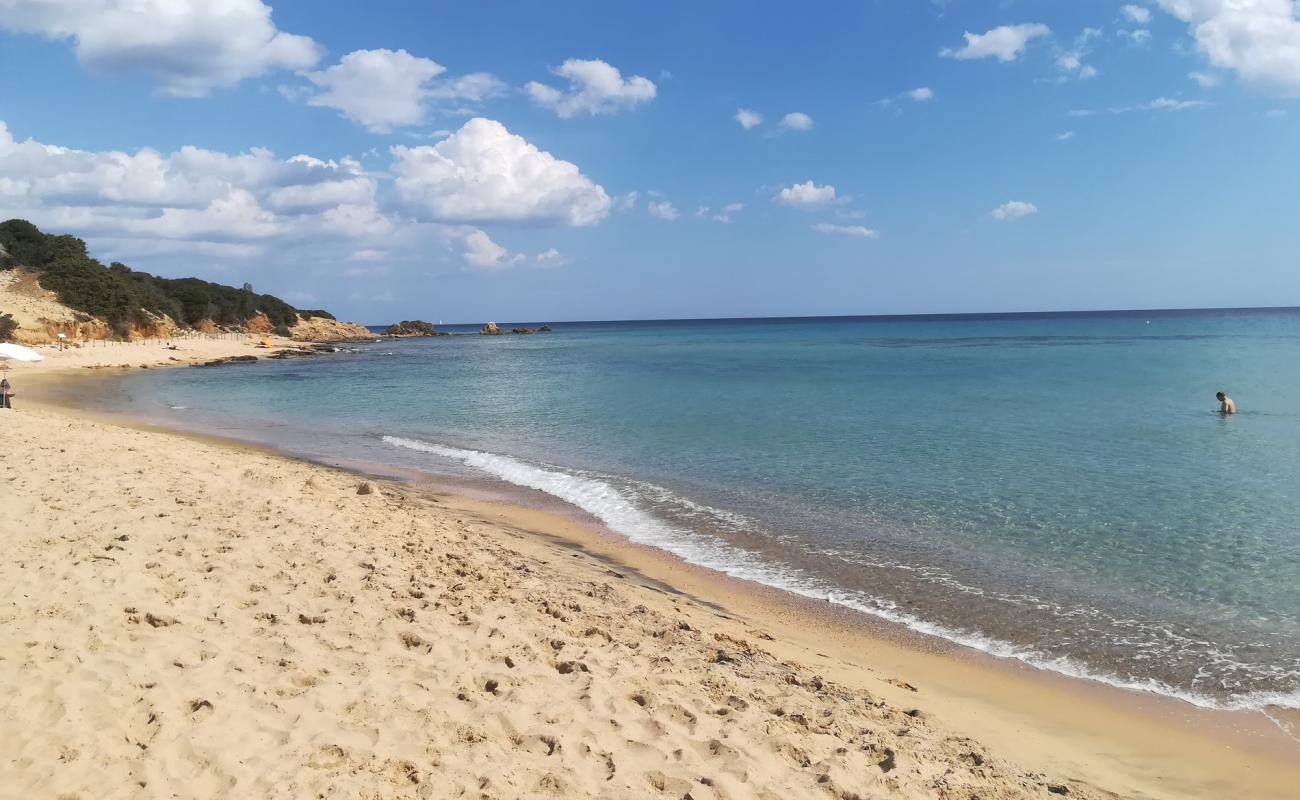 Spiaggia di Campana Dune'in fotoğrafı i̇nce beyaz kum yüzey ile