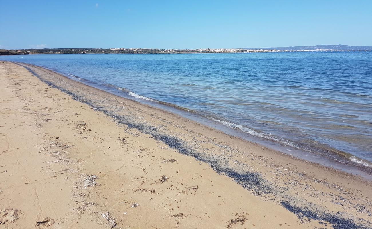 Cussorgia beach'in fotoğrafı parlak ince kum yüzey ile