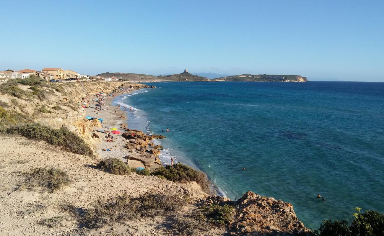 San Giovanni Di Sinis'in fotoğrafı parlak ince kum yüzey ile