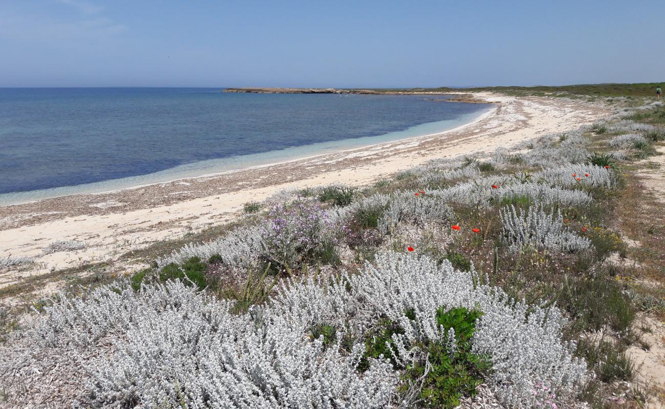 Caogheddas beach'in fotoğrafı parlak kum yüzey ile