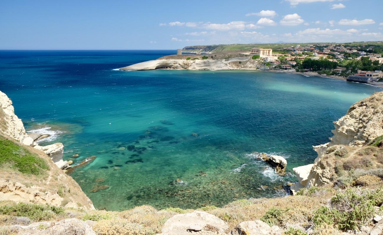 St. Caterina Di Pittinuri'in fotoğrafı çakıl ile kum yüzey ile