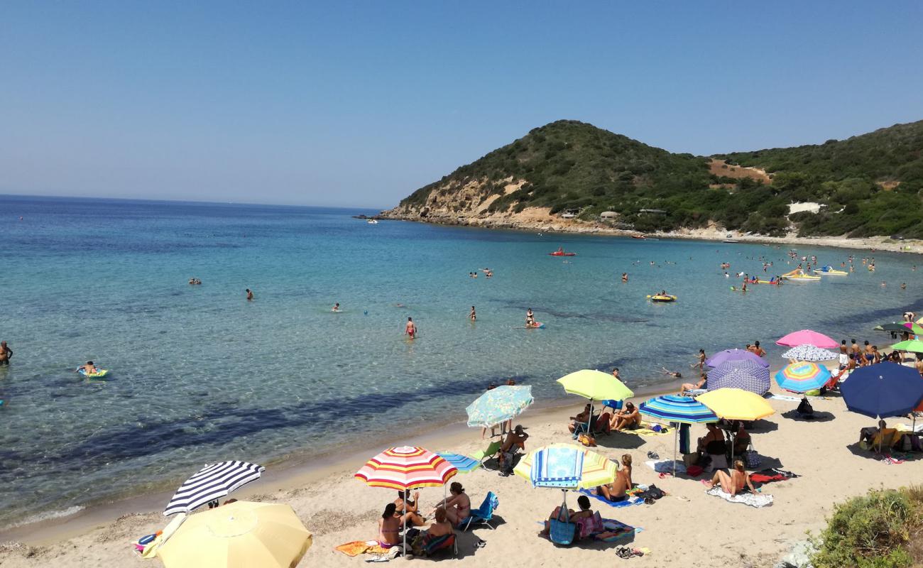 Spiaggia di Poddine'in fotoğrafı açık bej kum yüzey ile