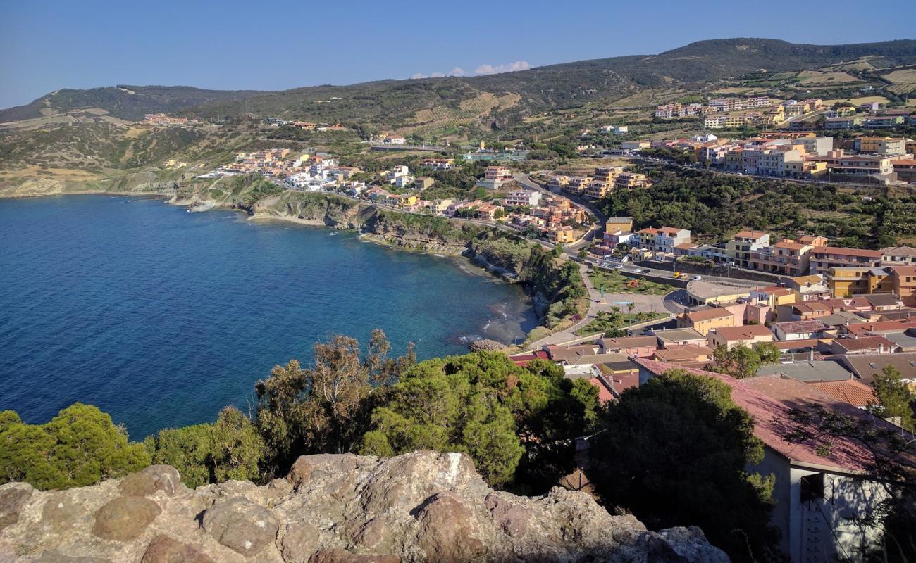 Spiaggia La Vignaccia'in fotoğrafı kayalık arazi yüzey ile
