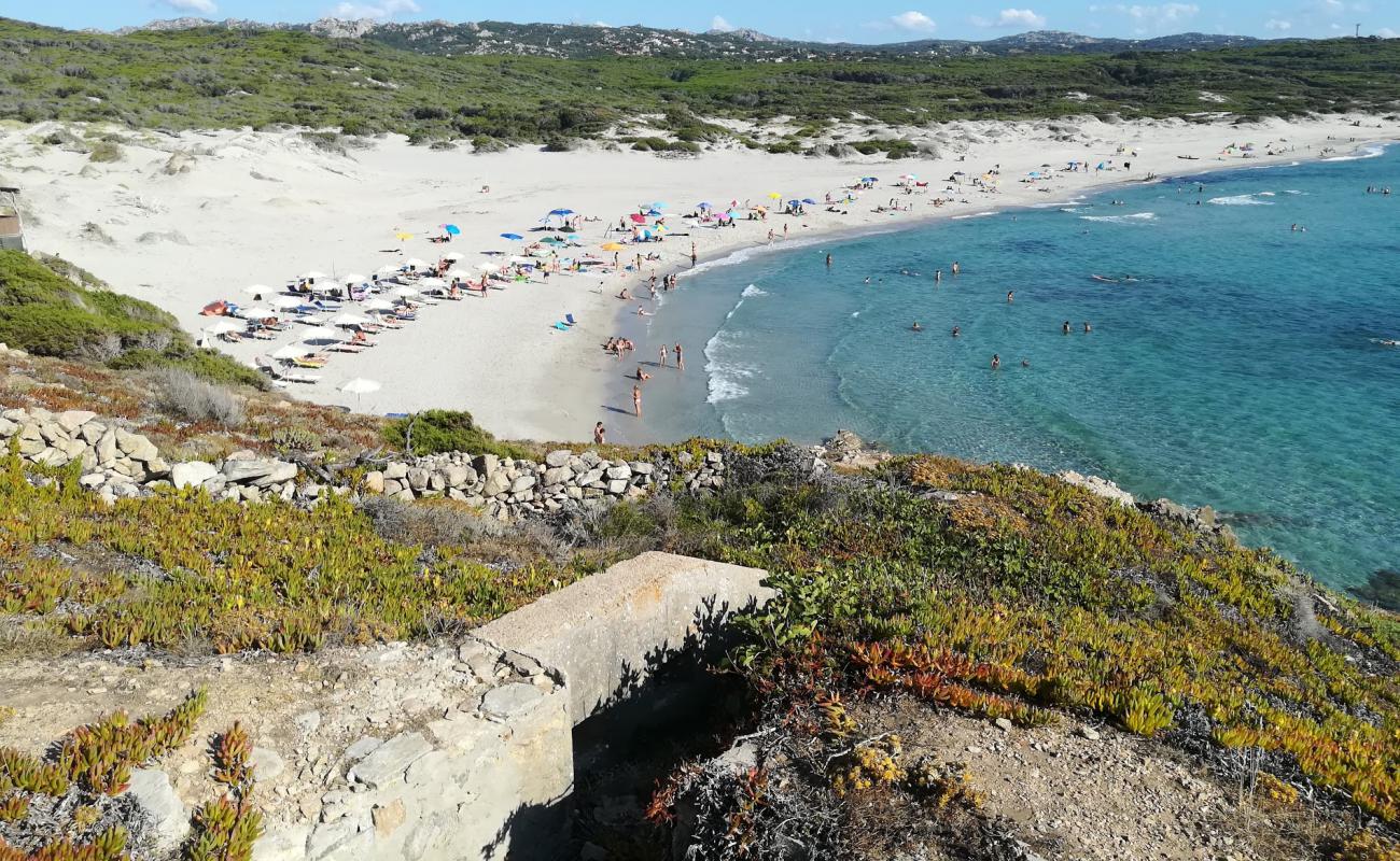 Spiaggia La Liccia'in fotoğrafı beyaz kum yüzey ile