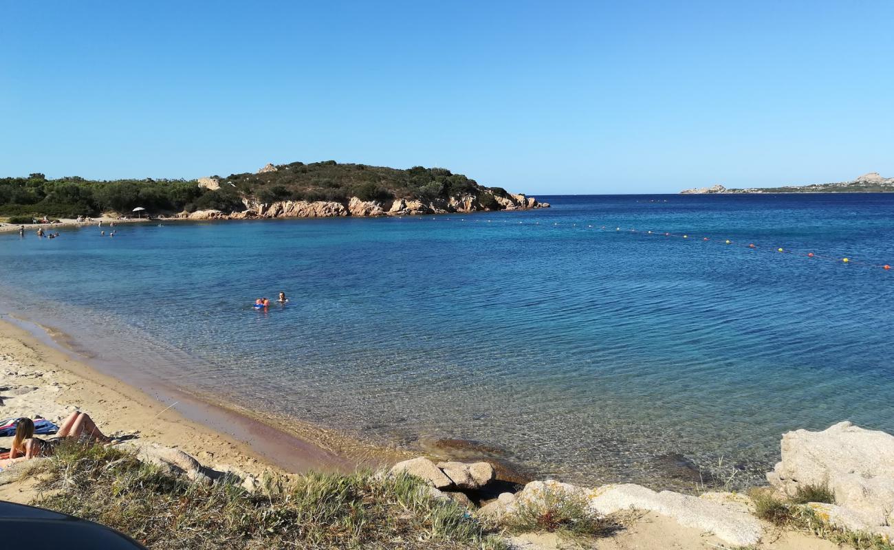 Molo di La Conia'in fotoğrafı parlak kum yüzey ile