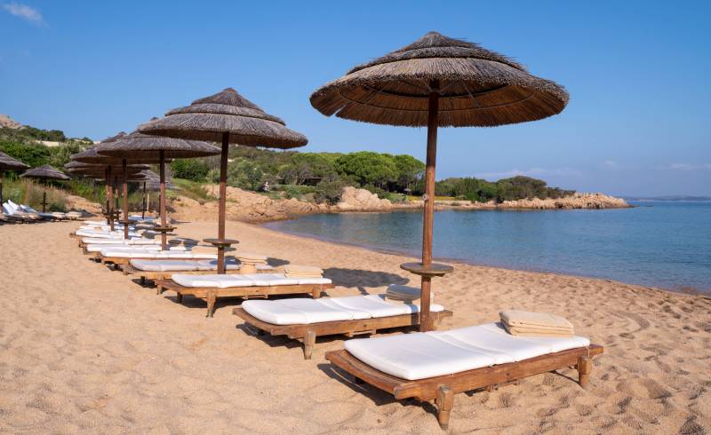 Spiaggia Liscia di Vacca II'in fotoğrafı hafif ince çakıl taş yüzey ile