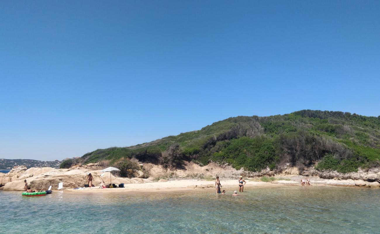 Cala Rocciosa II'in fotoğrafı bej kum ve çakıl yüzey ile