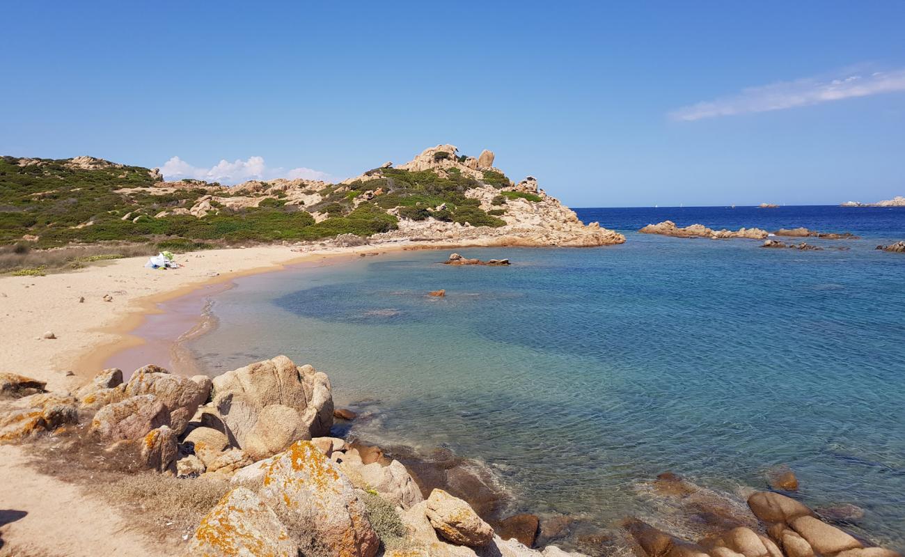 Spiaggia dello Strangolato'in fotoğrafı açık bej kum yüzey ile