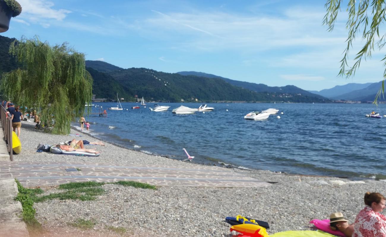 Spiaggia Pinzone'in fotoğrafı hafif çakıl yüzey ile