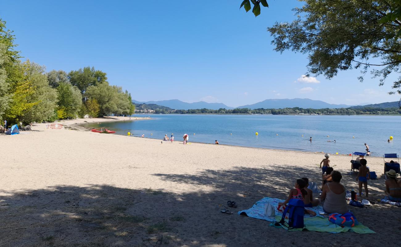 Spiaggia del Sorriso'in fotoğrafı bej kum ve çakıl yüzey ile