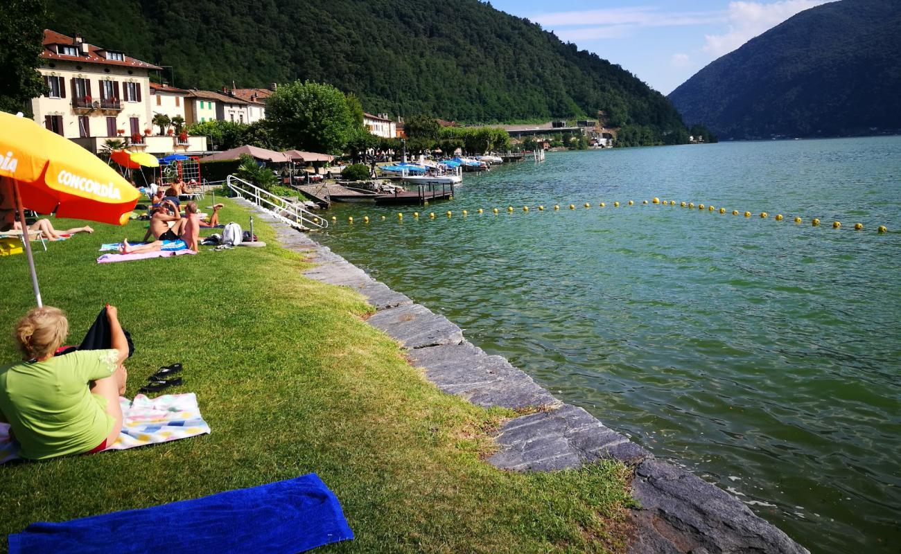 Lido di Bissone'in fotoğrafı çim yüzey ile