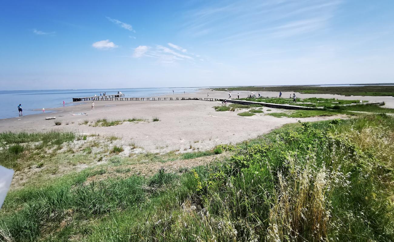 Spiaggia della Boschettona'in fotoğrafı gri kum yüzey ile