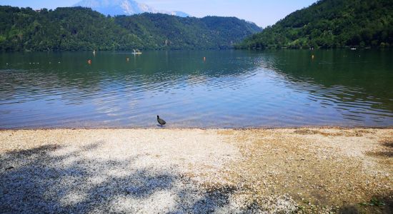 Spiaggia pubblica di Levico